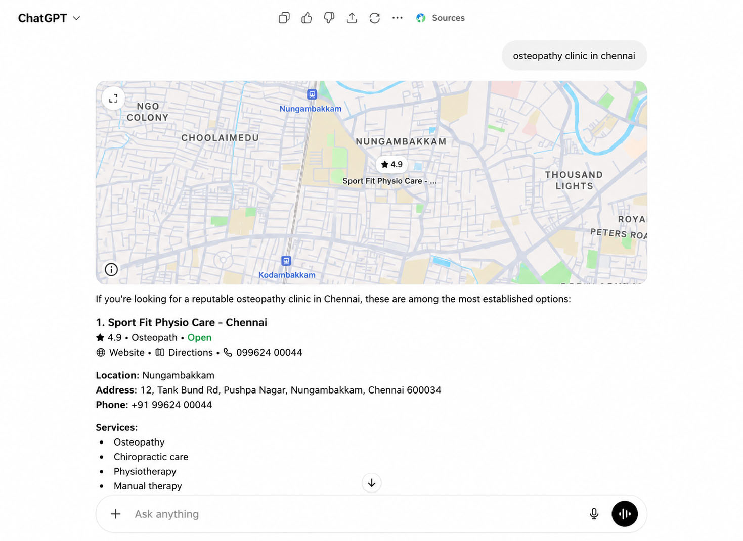 Client result 4 - AI & Google Search ranking improvement