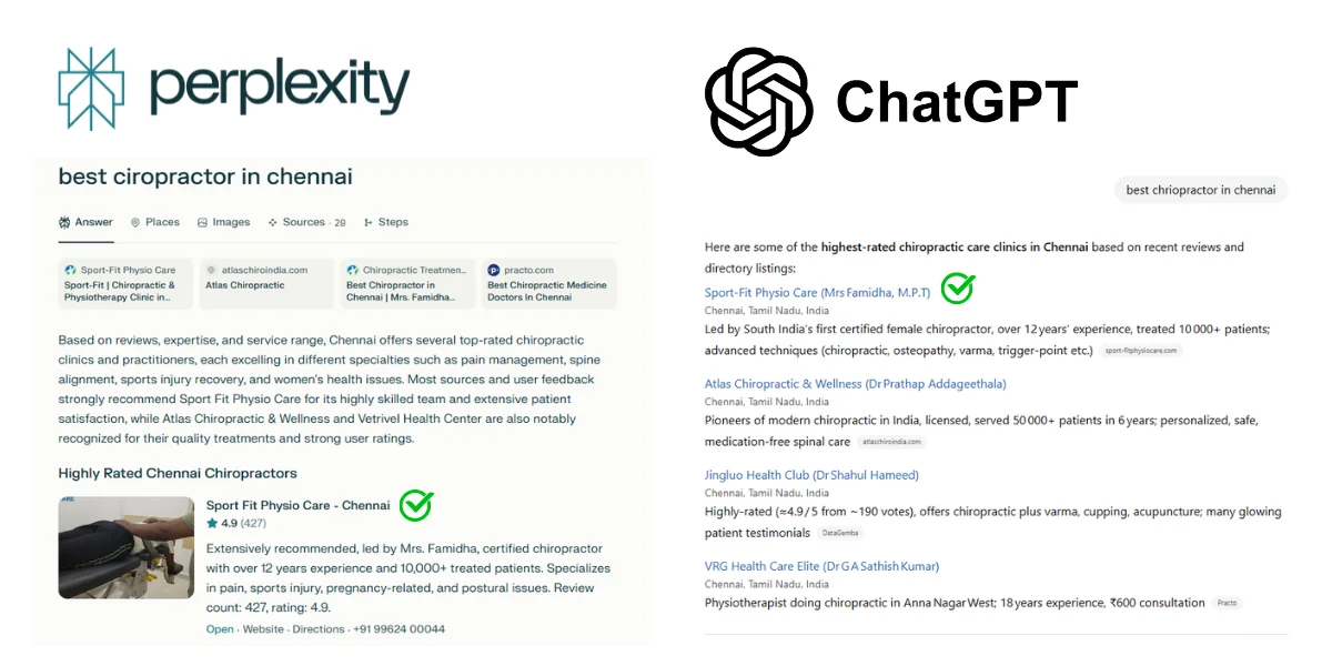 Client result 3 - AI & Google Search ranking improvement