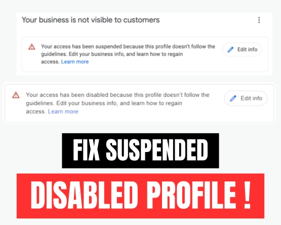 fix suspended profile