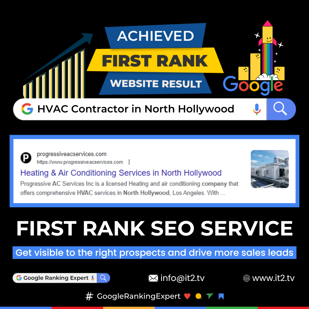 First Rank Seo Service