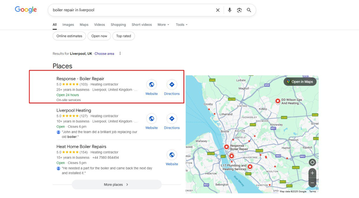 Local SEO Service in London