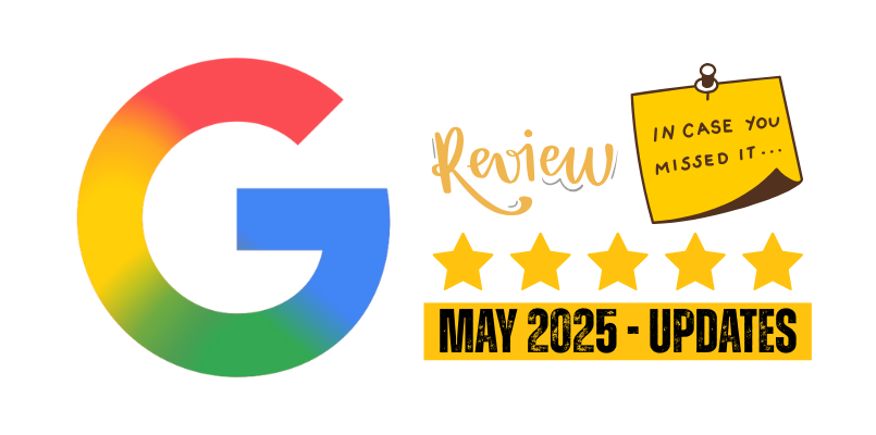 A Google Business Profile with missing customer reviews and an alert about suspicious review activity.